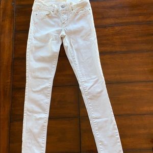 White Levi jeans